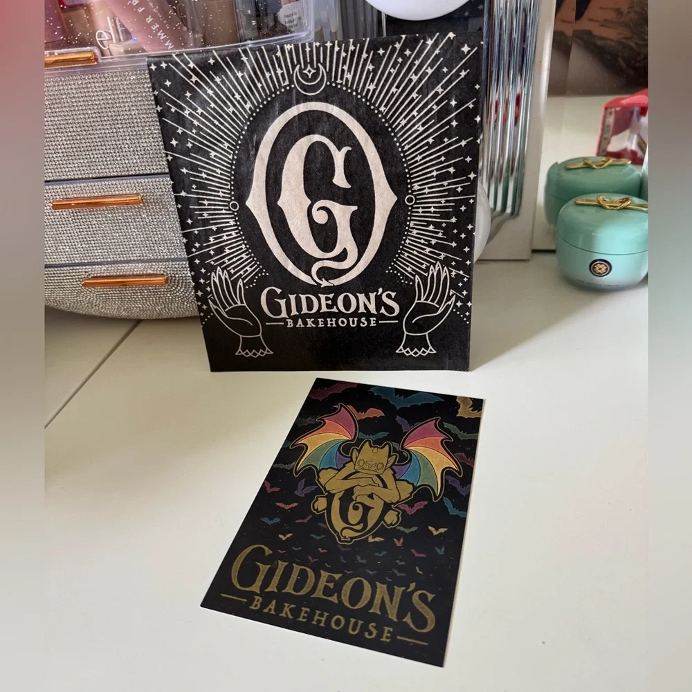 Gideon’s Bakehouse June 2022 Misprint June 2021 PRIDE Menu Card and Branded Bag
